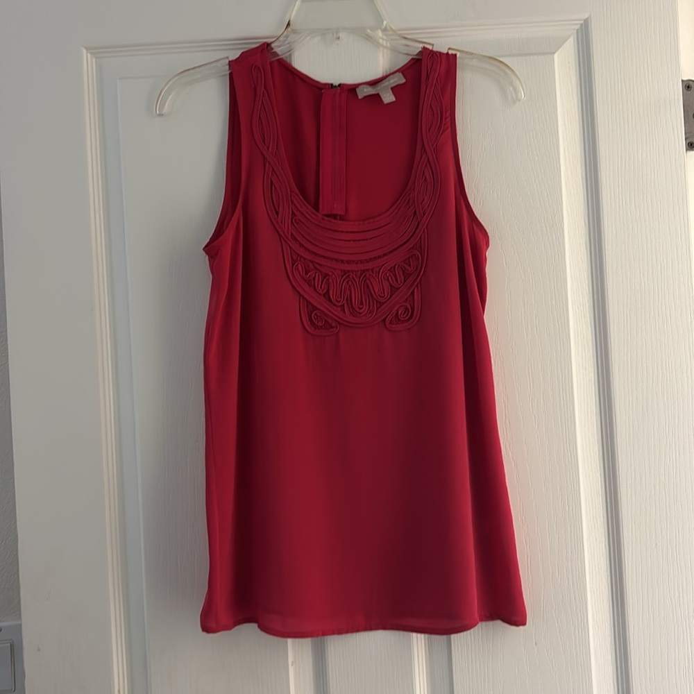 Banana Republic Vibrant Pink Shell Sz XS